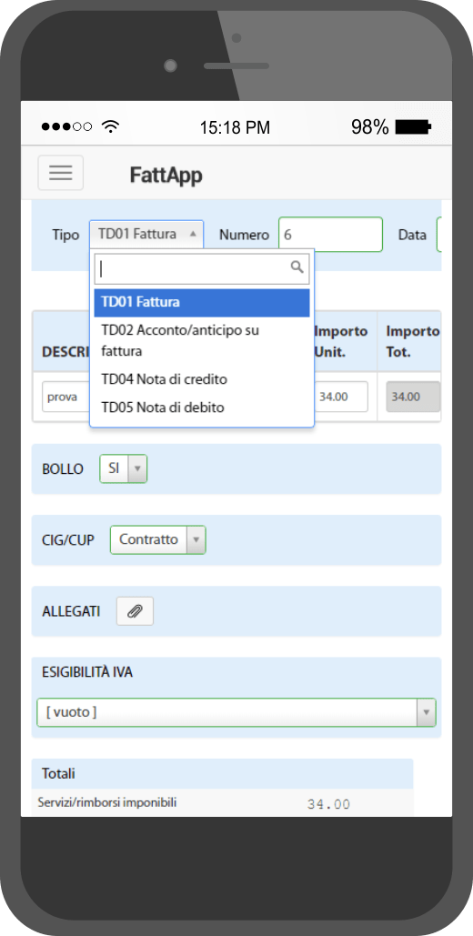 Provi la nostra applicazione